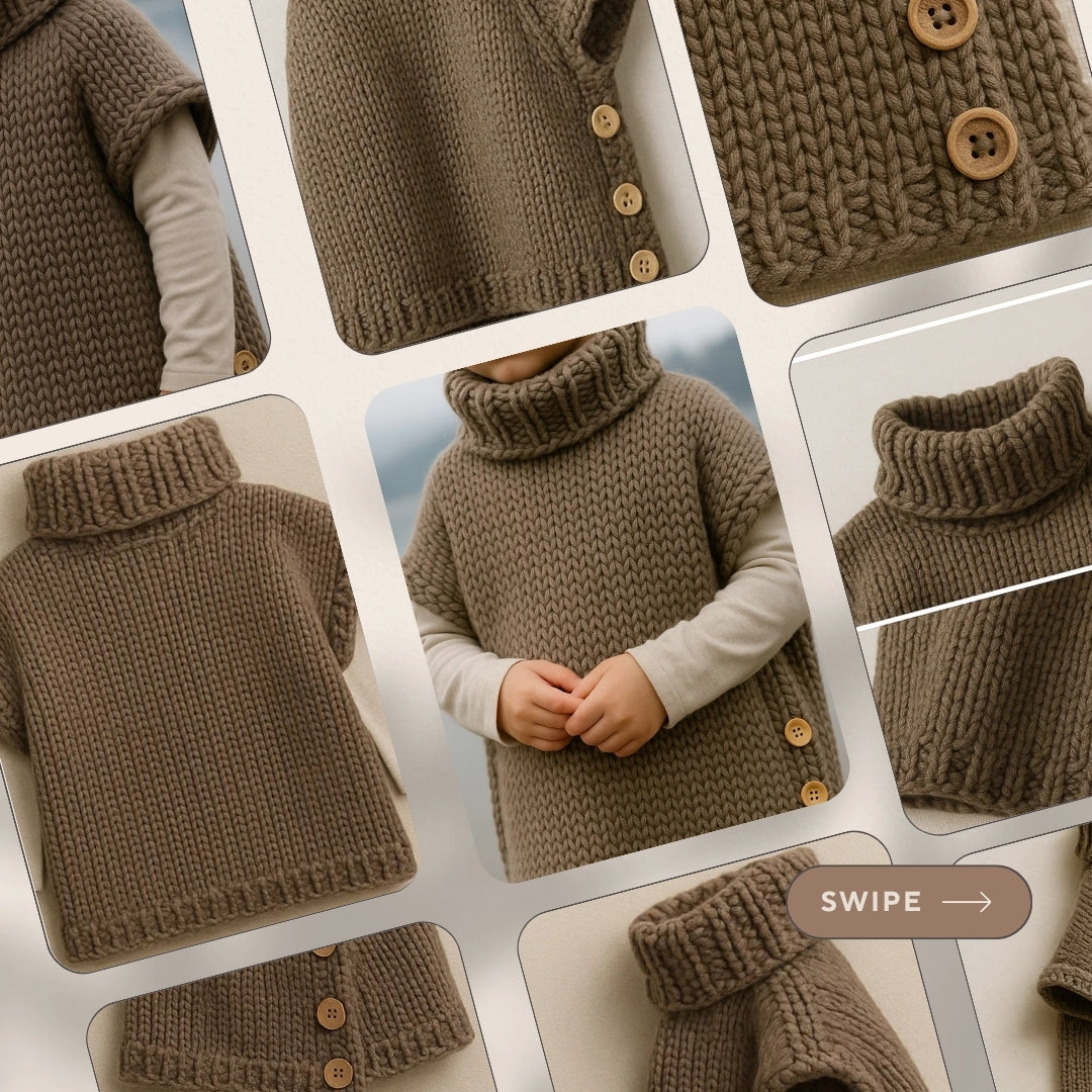 Universal Comfort Pullover Knitting Pattern