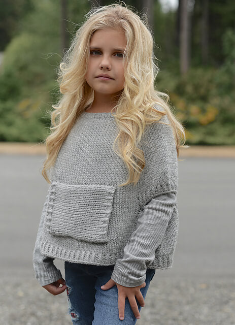 Odila Cape Pullover Knitting Pattern