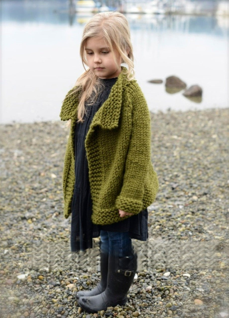 Taryn Sweater Knitting Pattern (Versatile Sizes)