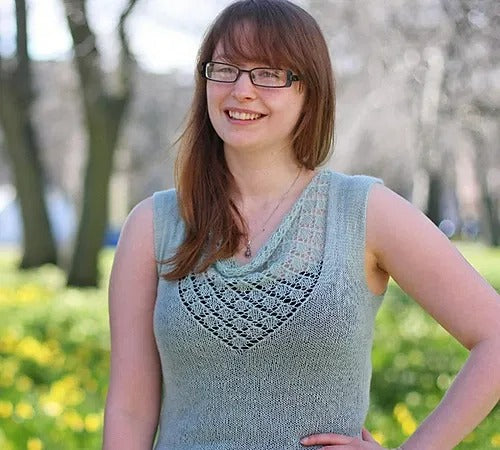 Lady Diane Classic Top Knitting Pattern