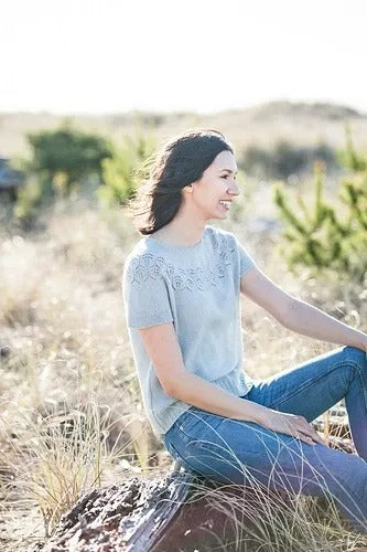 Stockinette Comfy Spring Sweater Knitting Pattern