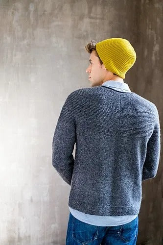Fine Man Office Pullover Knitting Pattern