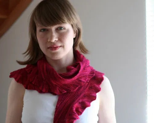 Dutch Camri Shawlette Knitting Pattern