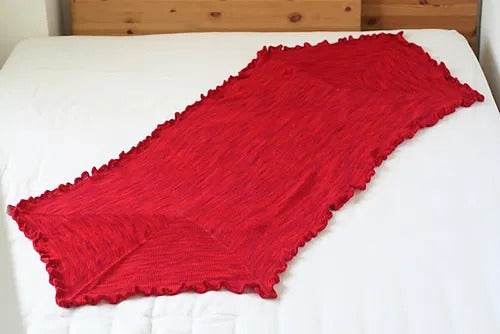 Aurora Boreallis Shawlette Knitting Pattern