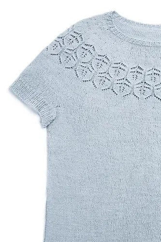 Stockinette Comfy Spring Sweater Knitting Pattern
