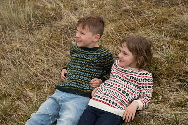 Warm & Playful Spring Sweater Knitting Pattern