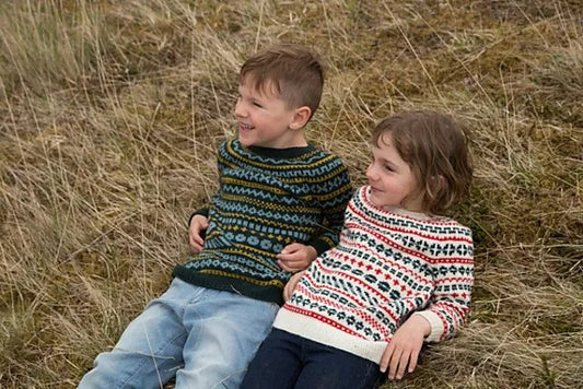 Warm & Playful Spring Sweater Knitting Pattern