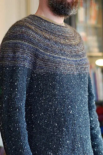 Fine Man Office Pullover Knitting Pattern
