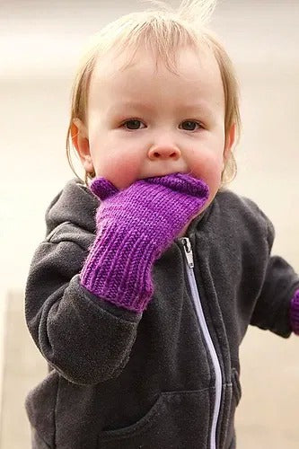 Quick n Easy Comfy Mittens Knitting Pattern