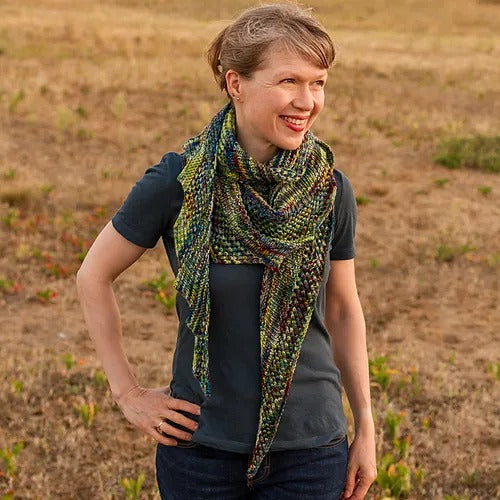 Cozy Fancy Scales Shawletter Knitting Pattern