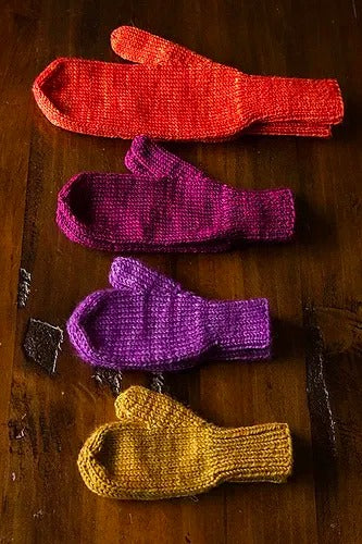 Quick n Easy Comfy Mittens Knitting Pattern
