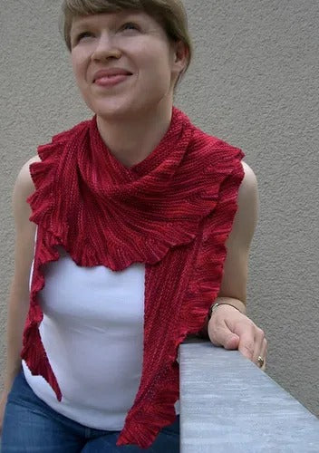 Dutch Camri Shawlette Knitting Pattern
