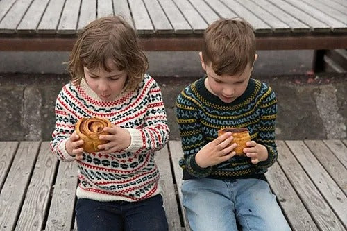 Warm & Playful Spring Sweater Knitting Pattern