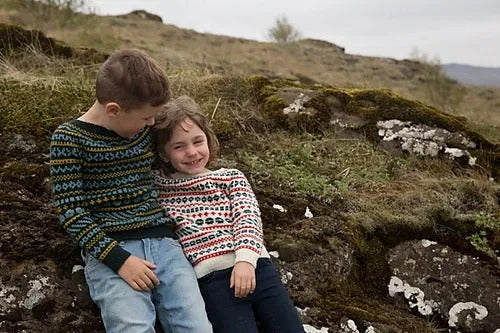 Warm & Playful Spring Sweater Knitting Pattern