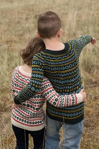 Warm & Playful Spring Sweater Knitting Pattern