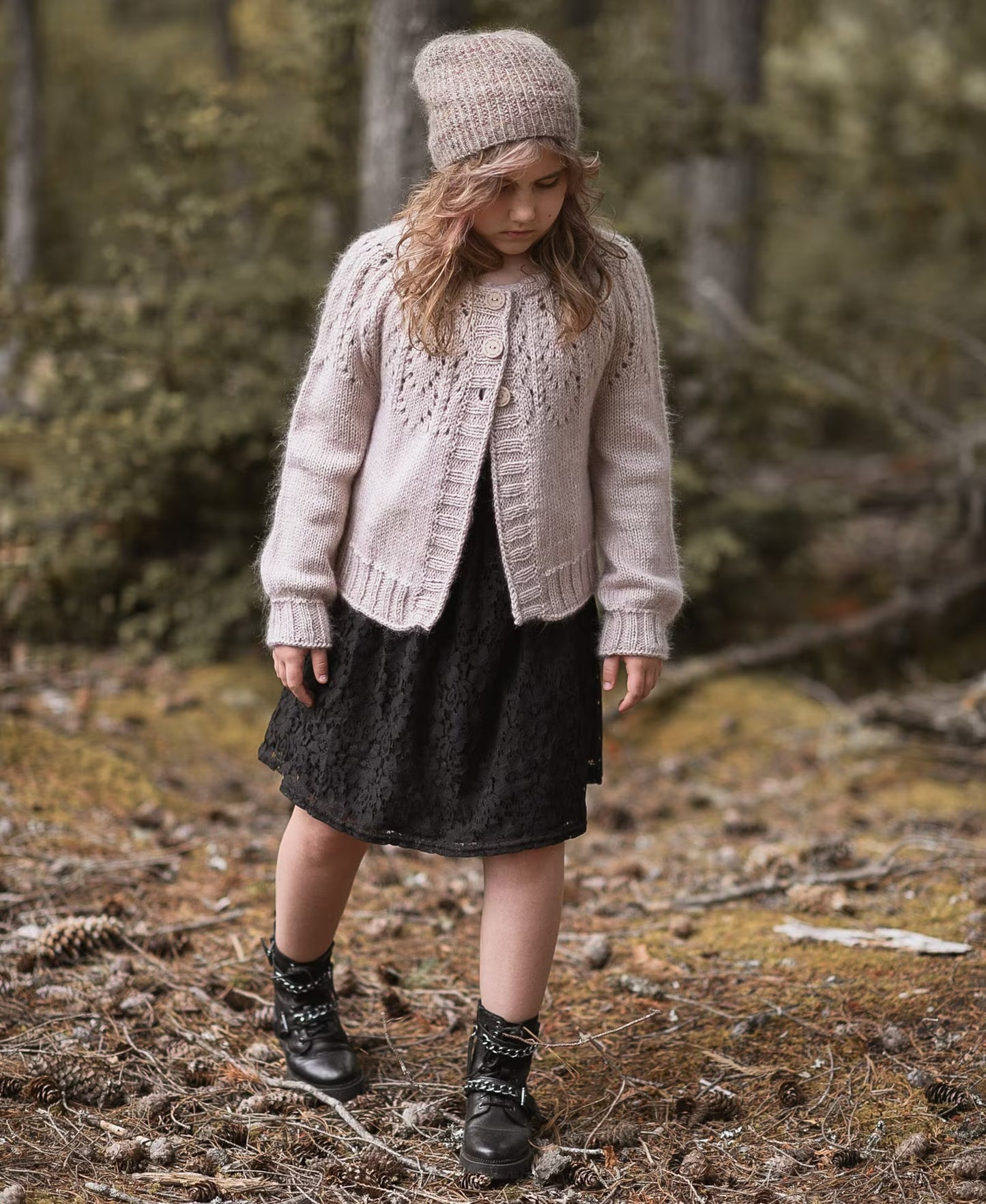 Rosy Glow Cardigan Knitting Pattern
