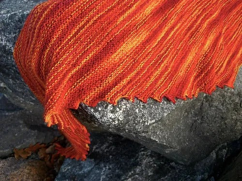 Warm & Cozy Shawlette Knitting Pattern
