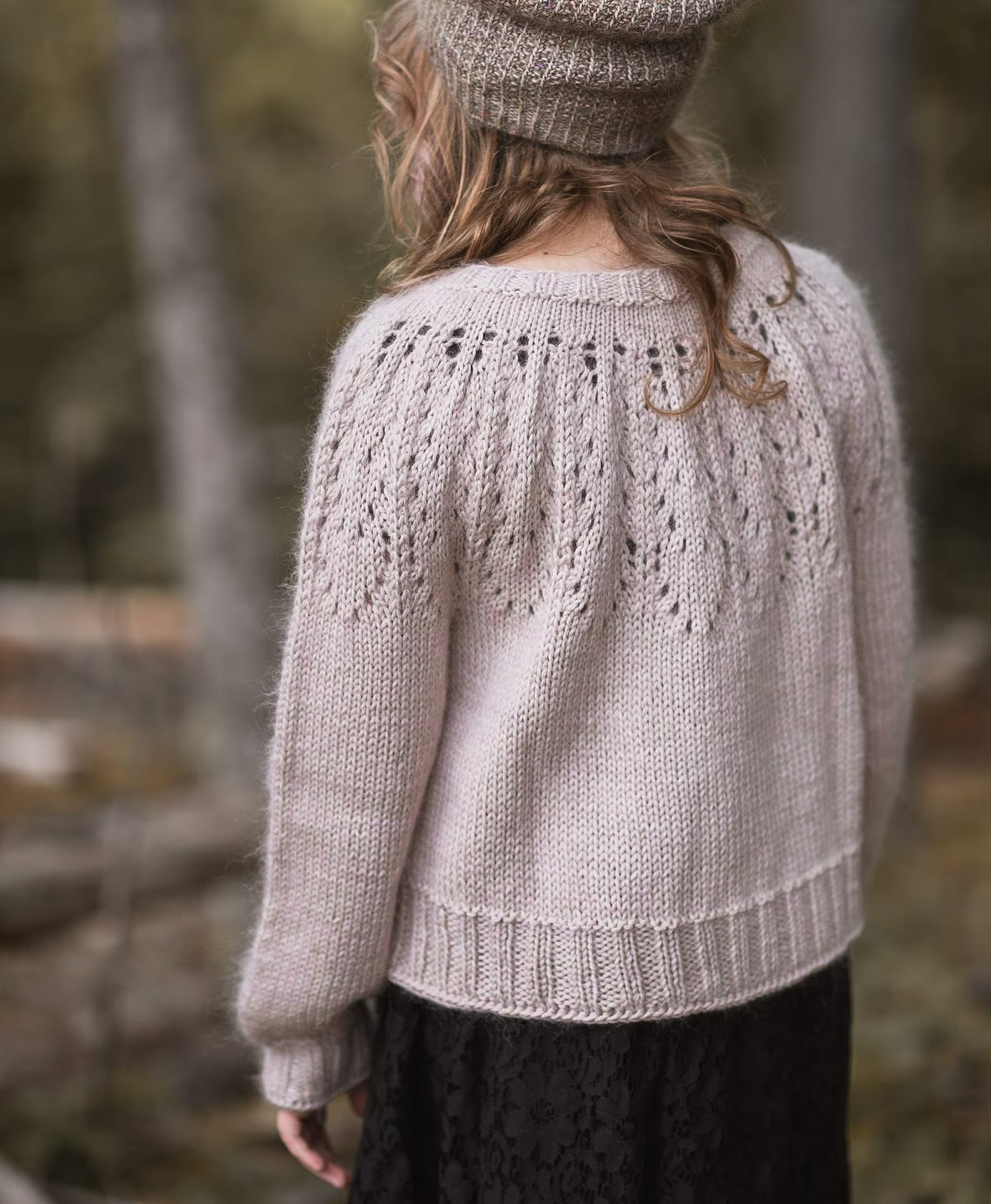 Rosy Glow Cardigan Knitting Pattern