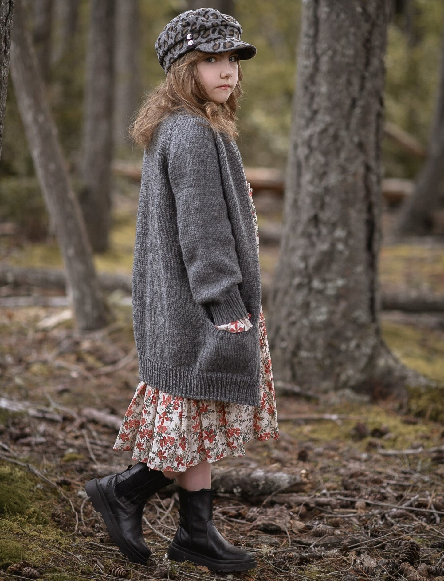 Petal Song Cardigan Knitting Pattern