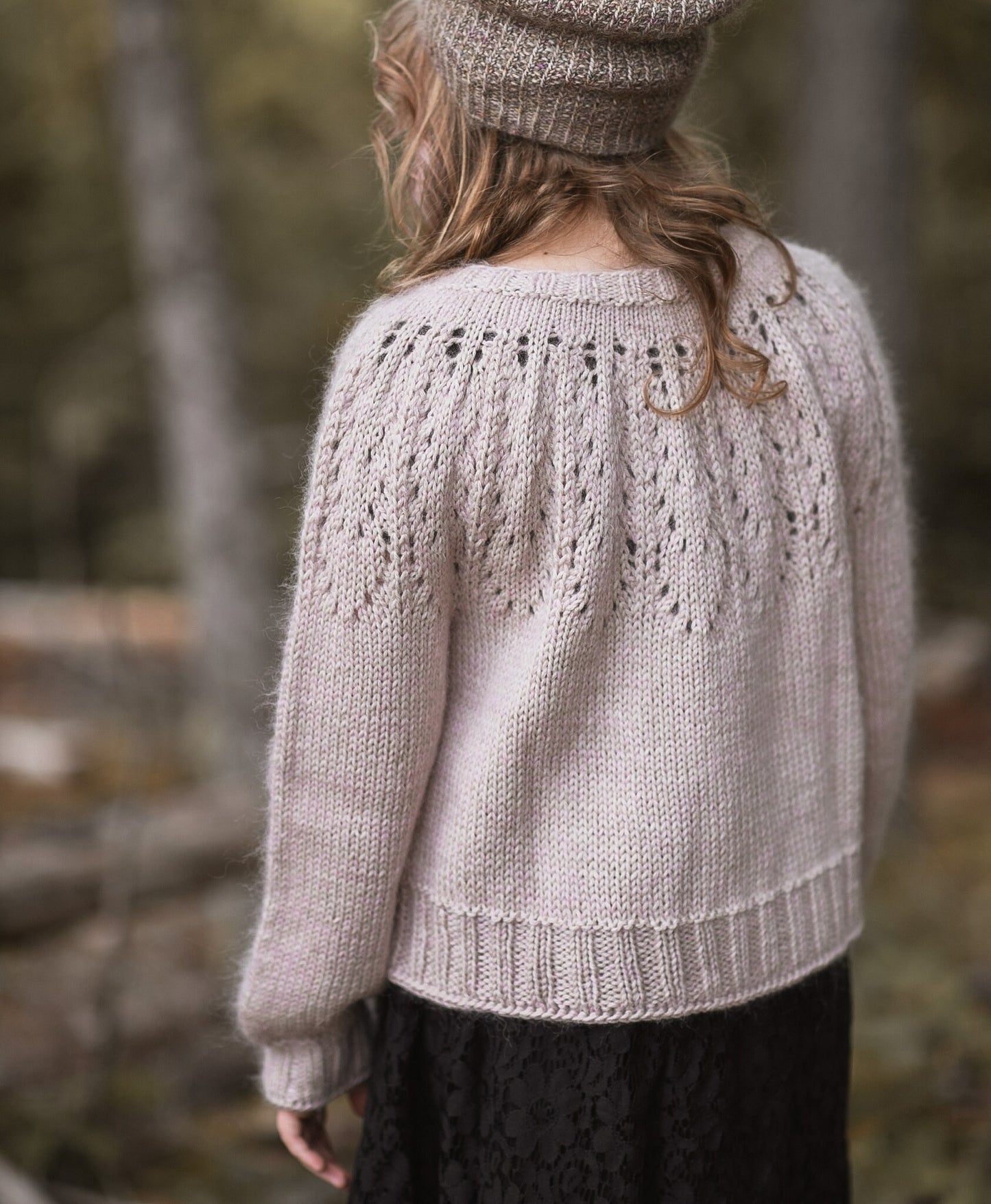 Rosy Glow Cardigan Knitting Pattern