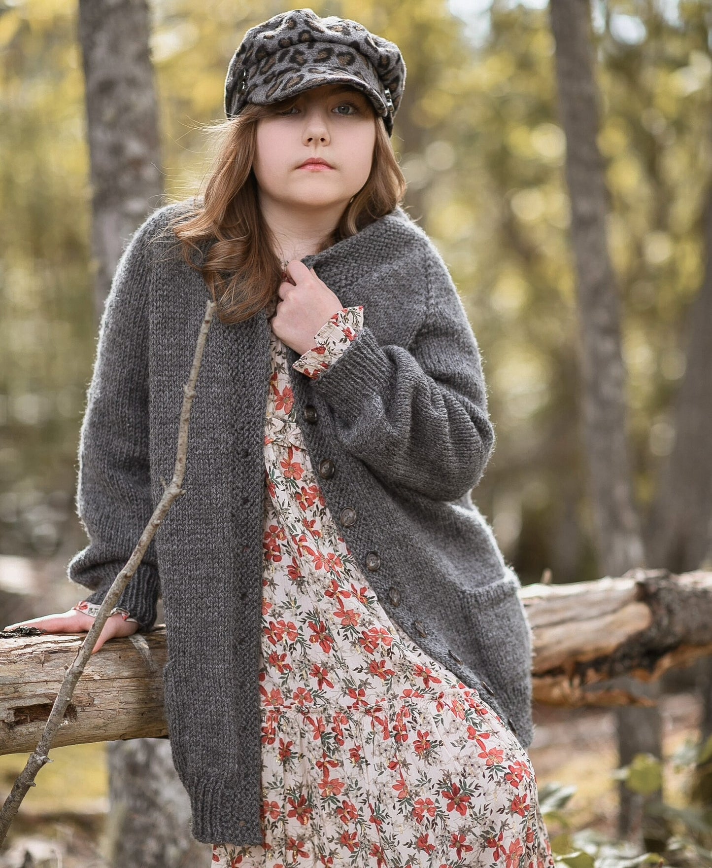 Petal Song Cardigan Knitting Pattern