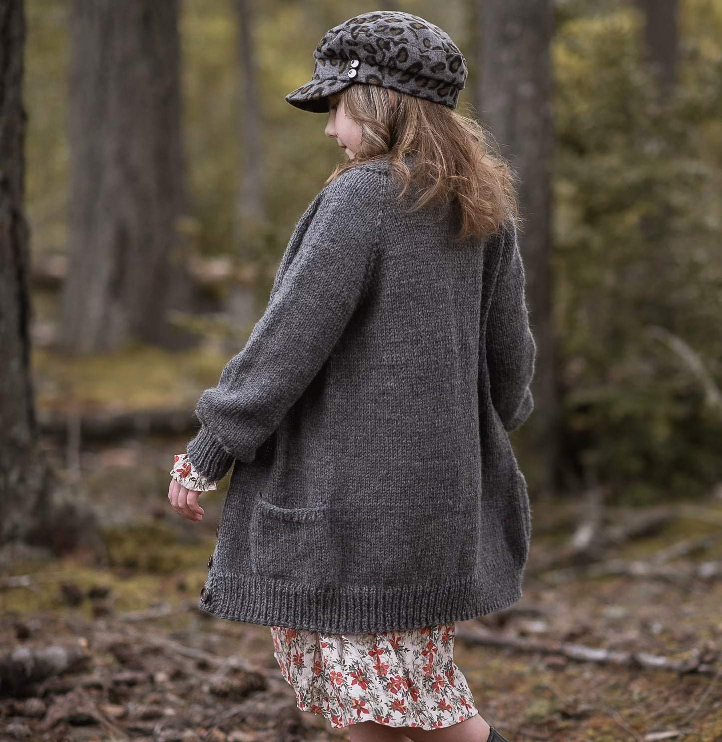 Petal Song Cardigan Knitting Pattern