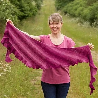 Dutch Camri Shawlette Knitting Pattern