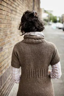Elegant High-Belted Office Suit Knitting Pattern