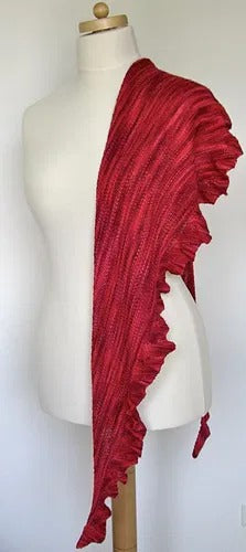 Dutch Camri Shawlette Knitting Pattern