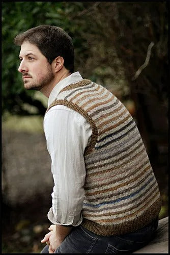 Fine Man Office Vest Knitting Pattern