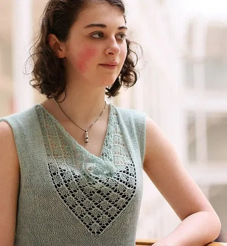 Lady Diane Classic Top Knitting Pattern