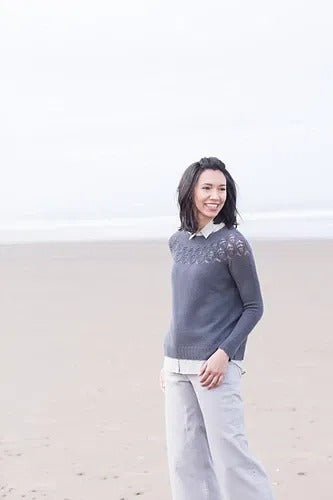 Stockinette Comfy Spring Sweater Knitting Pattern