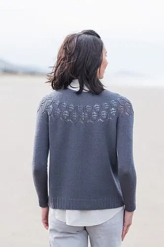 Stockinette Comfy Spring Sweater Knitting Pattern