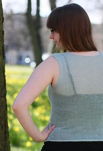 Lady Diane Classic Top Knitting Pattern