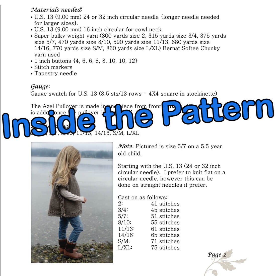 Universal Comfort Pullover Knitting Pattern