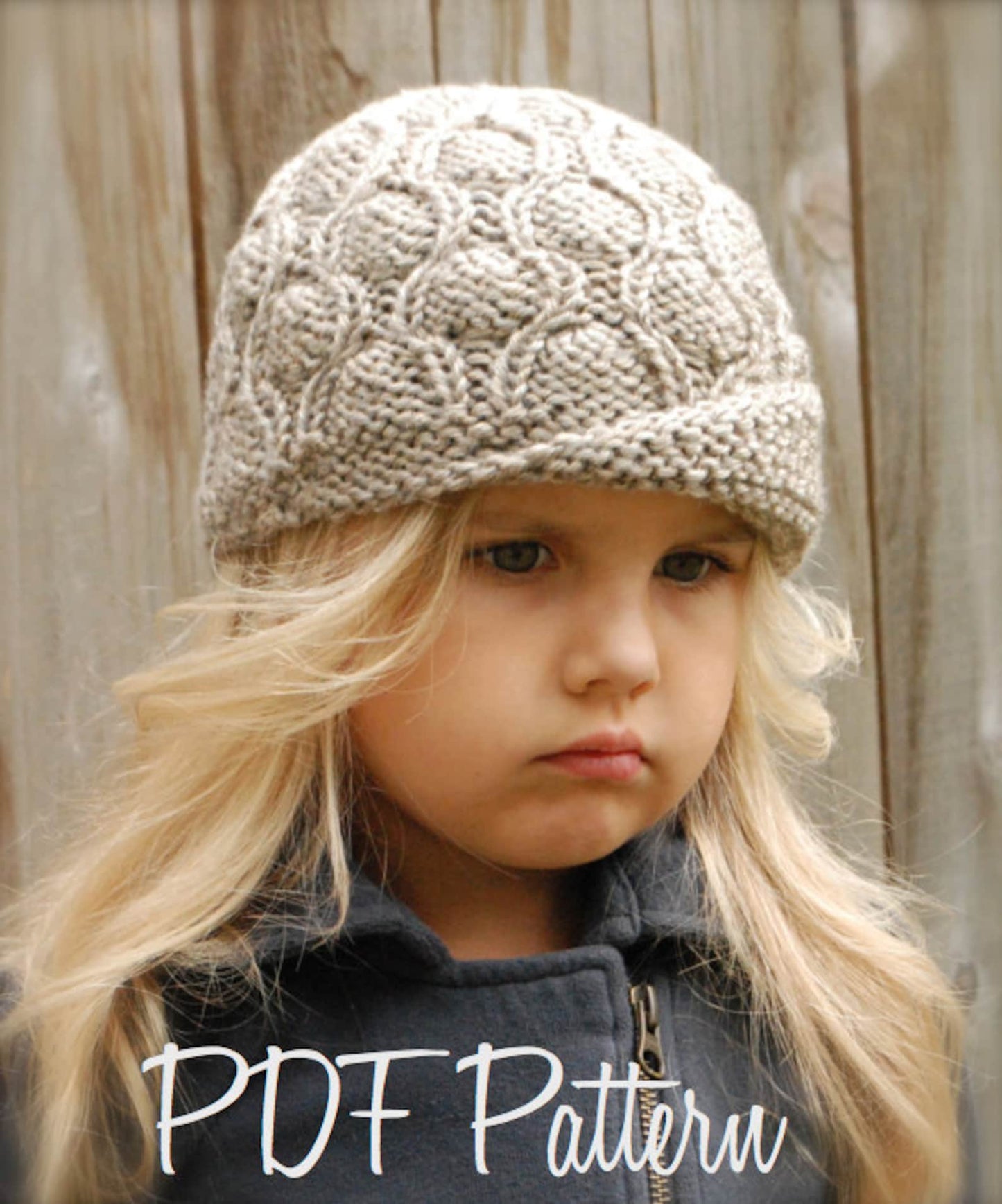 The Harmony Cloche Knitting Pattern (Toddler, Child, Adult sizes)