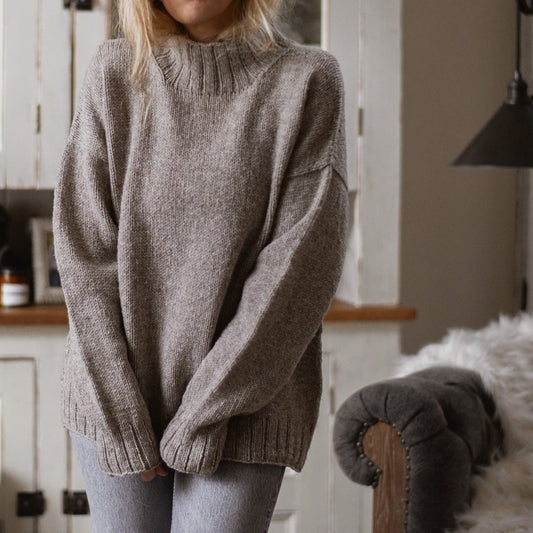 Misty Horizon Sweater Knitting Pattern