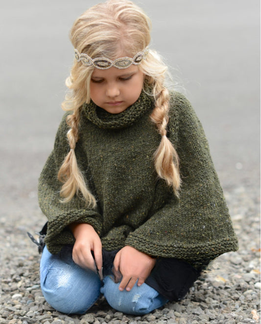 Forest Cape Knitting Pattern (Multiple Sizes)