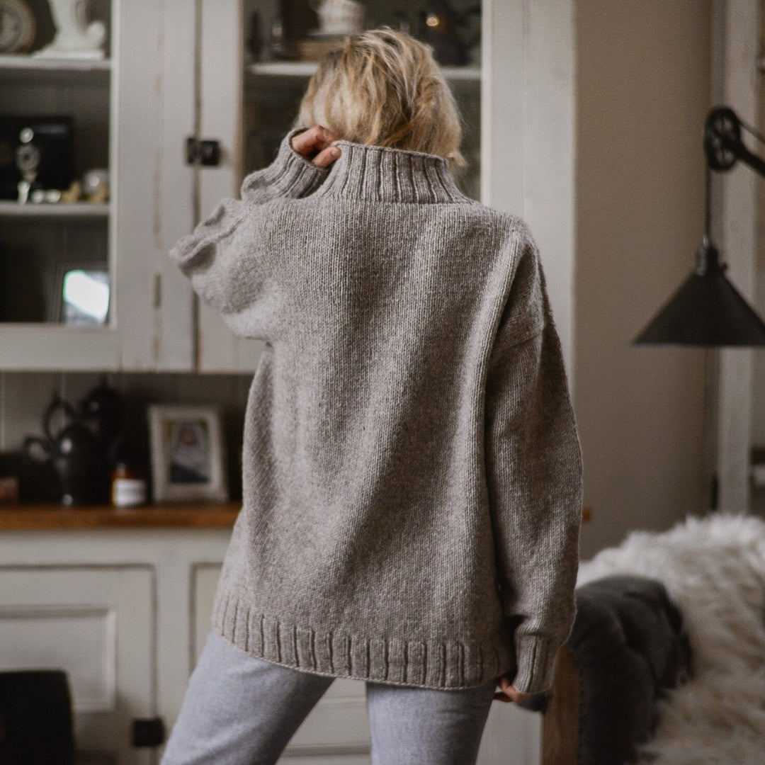 Misty Horizon Sweater Knitting Pattern