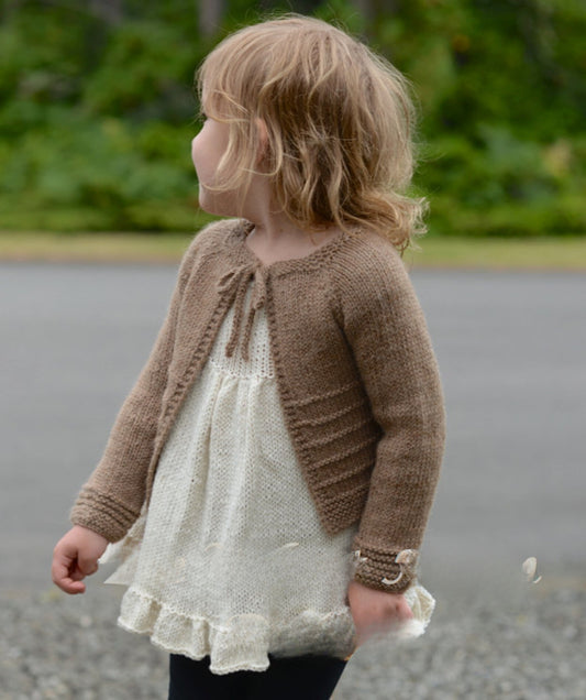 Amber Cardigan Knitting Pattern (All Sizes)