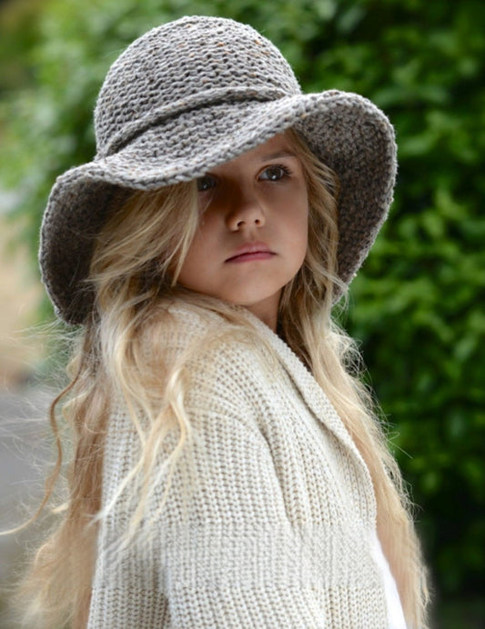 Freya Brim Hat Knitting Pattern (Small to XLarge)