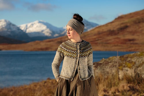 Highland Circle Cardigan Knitting Pattern