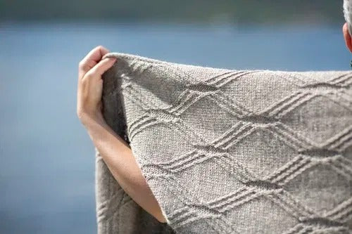 Gaelic Weave Wraparound Knitting Pattern