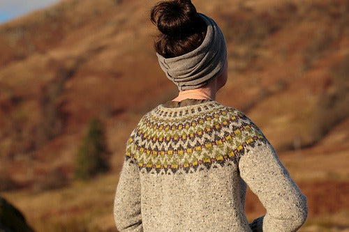 Highland Circle Cardigan Knitting Pattern