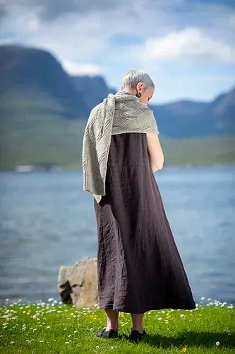 Gaelic Weave Wraparound Knitting Pattern