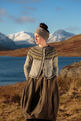 Highland Circle Cardigan Knitting Pattern