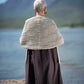 Gaelic Weave Wraparound Knitting Pattern