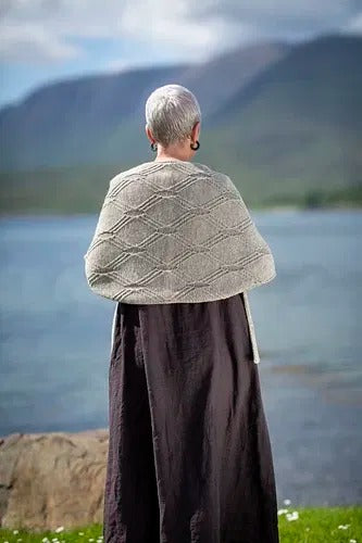 Gaelic Weave Wraparound Knitting Pattern