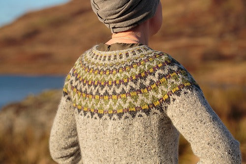 Highland Circle Cardigan Knitting Pattern