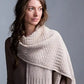 Elegant Wrap Office Shawl Knitting Pattern